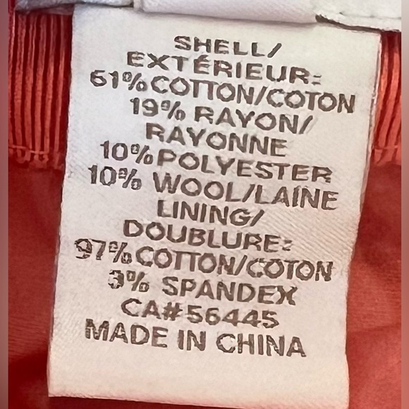 J.CREW No. 2 Pencil Skirt In Neon Tweed Wool Pink Orange Straight | Size 00 - Picture 7 of 11